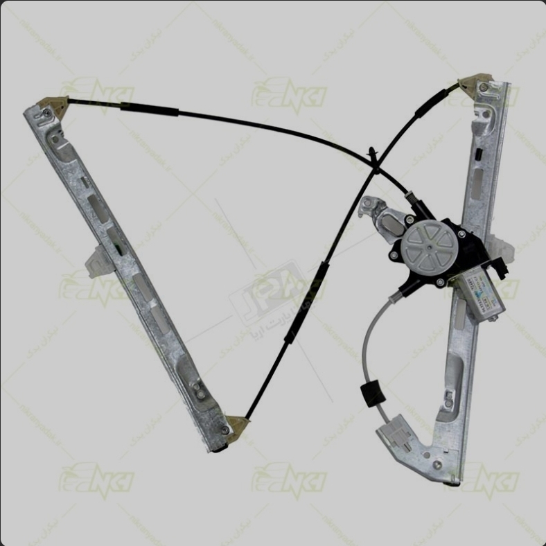 شیشه بالابر برقی جلو چپ جهان پارت کد 844 مناسب برای پژو ۲۰۶